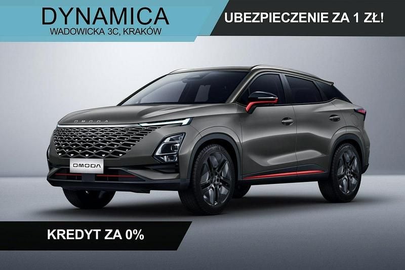 Czerwony Używany 2024 Omoda 5 SUV | 123 900 zł (Uczciwa cena) - Obraz 1/4