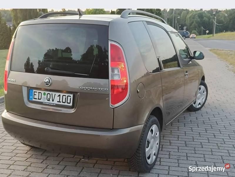 Używany Skoda Roomster Elegance 2014 Brązowy Minivan