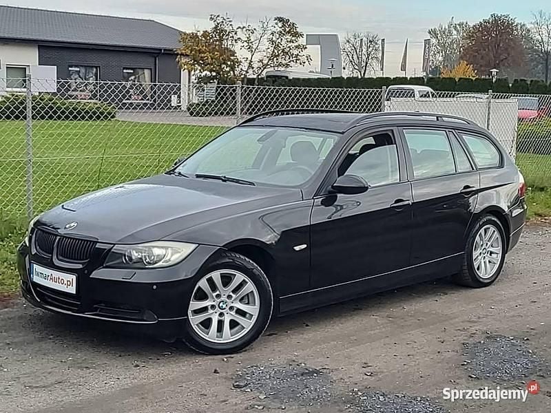 Czarny Używany 2006 BMW 320 Kombi | 14 900 zł (Uczciwa cena) - Obraz 1/4