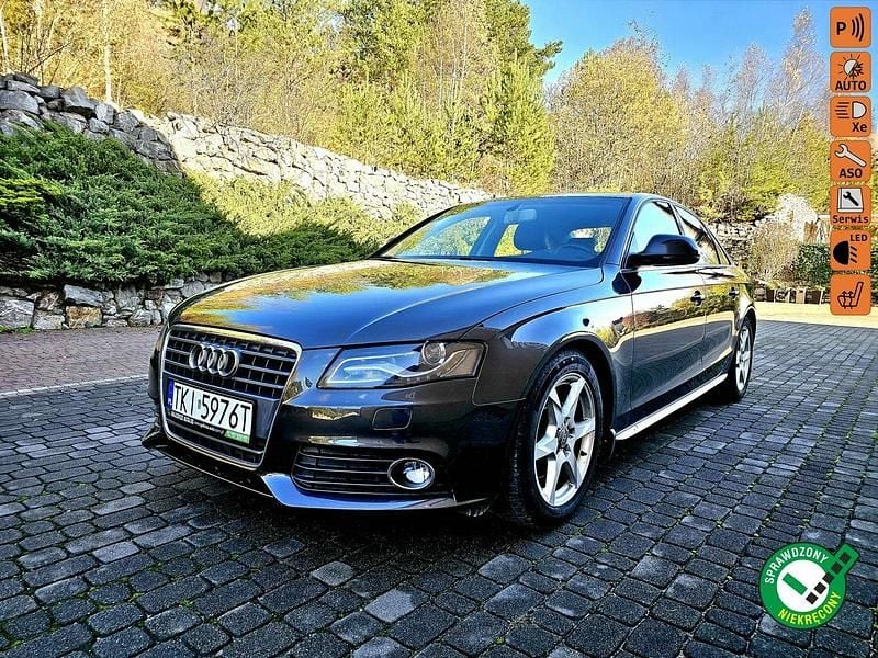 Grafitowy Używany 2008 Audi A4 Sedan/Limuzyna | 27 900 zł (Dość drogi) - Obraz 1/4