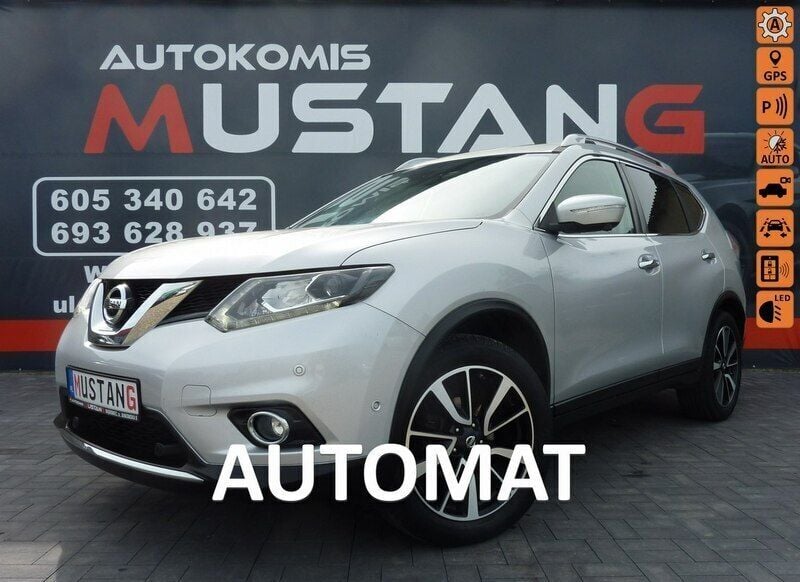 Srebrny (metalik) Używany 2016 Nissan X-Trail 360º SUV | 62 900 zł (Uczciwa cena) - Obraz 1/4