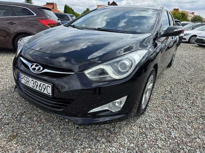 Czarny (metalik) Używany 2013 Hyundai i40 Kombi | 24 900 zł (Dobra cena) - Obraz 1/4