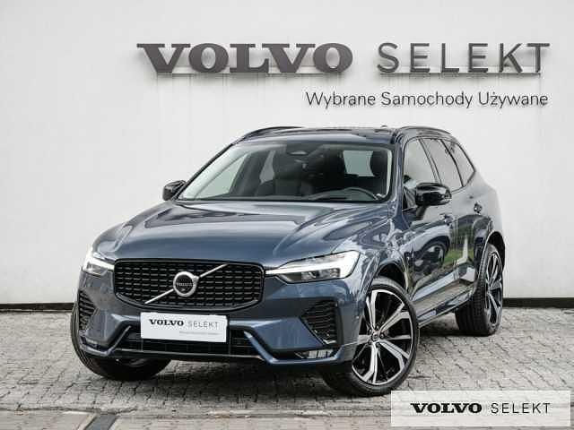 Niebieski Używany 2023 Volvo XC60 SUV | 209 900 zł - Obraz 1/3