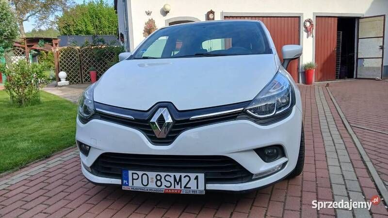 Biały Używany 2017 Renault Clio IV Hatchback | 26 600 zł (Uczciwa cena) - Obraz 1/4