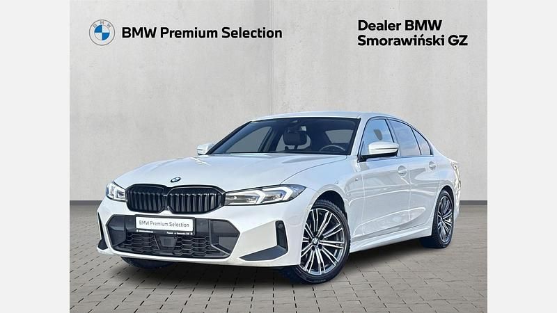 Mineral white metallic metalizowany Używany 2023 BMW 320 Shadowline Sedan/Limuzyna | 179 900 zł (Uczciwa cena) - Obraz 1/3