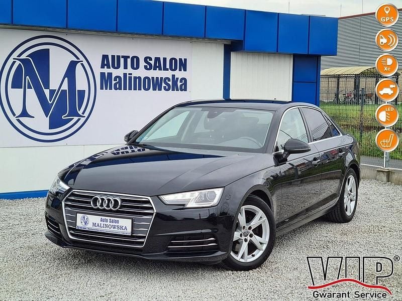 Czarny Używany 2017 Audi A4 Sedan/Limuzyna | 64 900 zł (Uczciwa cena) - Obraz 1/4