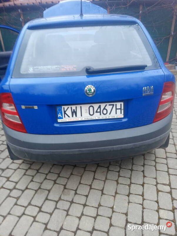 Niebieski Używany 2002 Skoda Fabia Sedan/Limuzyna | 5900 zł (Uczciwa cena) - Obraz 1/4