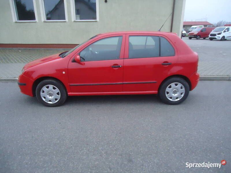 Używany Skoda Fabia 75 KM (55 kW) 2003 Czerwony Hatchback