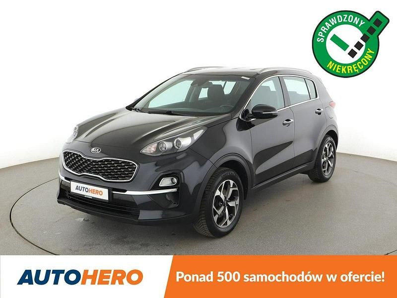 Czarny Używany 2018 Kia Sportage 2 SUV | 66 900 zł (Uczciwa cena) - Obraz 1/3