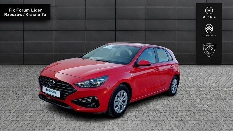 Czerwony Używany 2020 Hyundai i30 Hatchback | 53 900 zł (Uczciwa cena) - Obraz 1/3