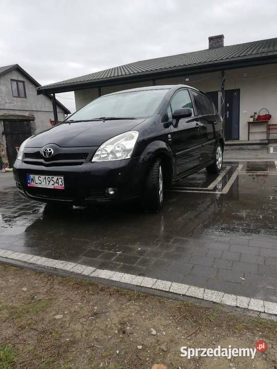 Używany Toyota Corolla Verso 2005 Czarny Minivan