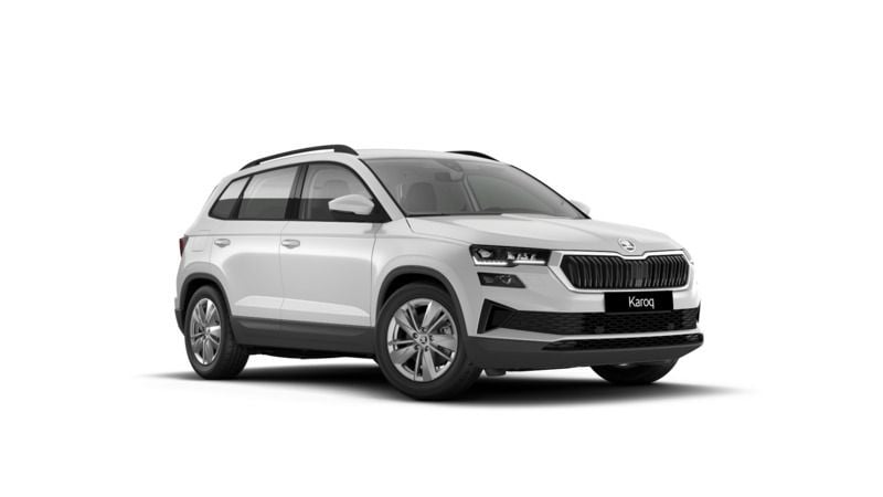 Biel moon metalizowany Nowe 2025 Skoda Karoq Selection SUV | 159 100 zł (Uczciwa cena) - Obraz 1/4