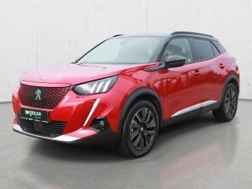 Używany Peugeot e-2008 GT 100 kW (136 KM) 2021 Czerwony SUV