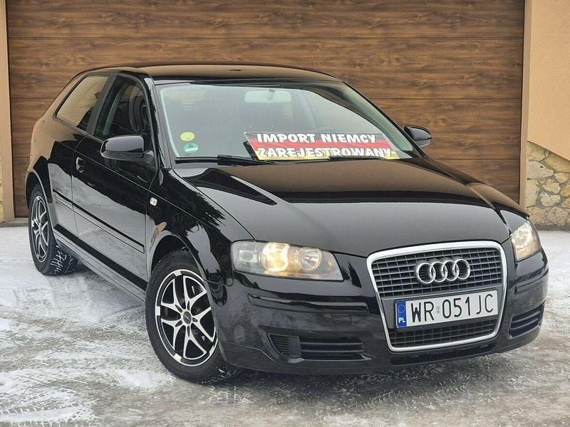 Czarny Używany 2008 Audi A3 Hatchback | 16 900 zł (Uczciwa cena) - Obraz 1/4