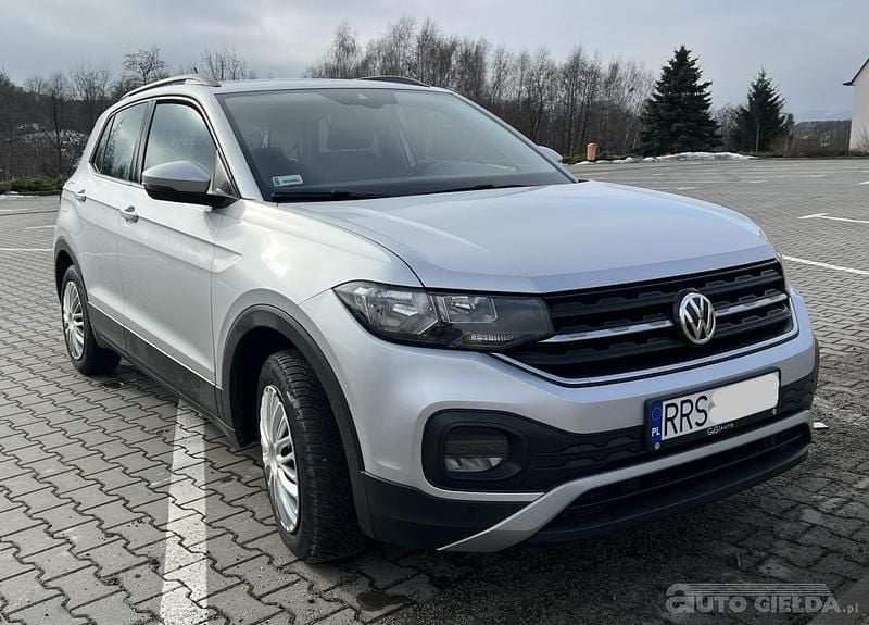 Używany VW T-Cross 116 KM (85 kW) 2019 Srebrny SUV