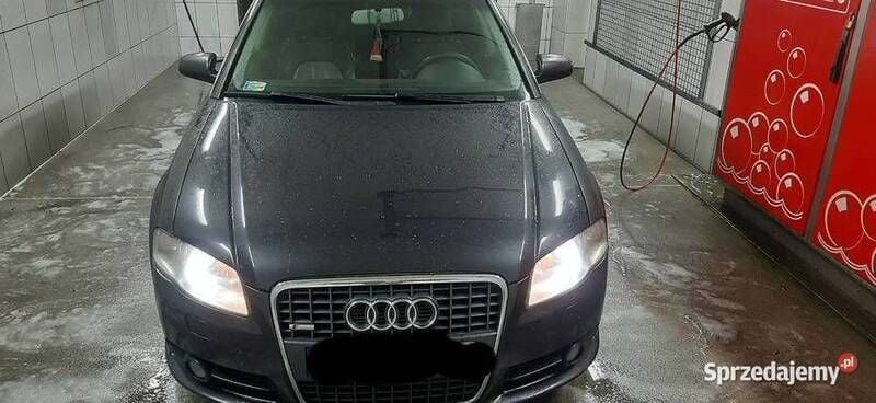 Czarny Używany 2006 Audi A4 S-Line Sedan/Limuzyna | 15 500 zł (Uczciwa cena) - Obraz 1/4