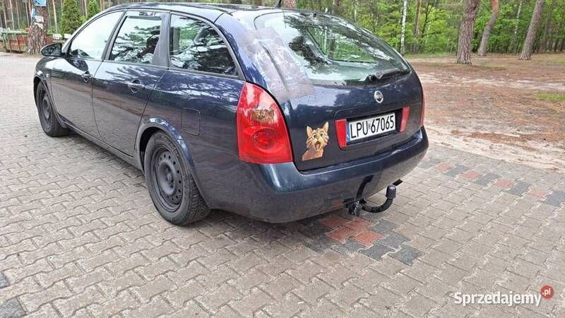 Granatowy Używany 2002 Nissan Primera Kombi | 3600 zł - Obraz 1/4