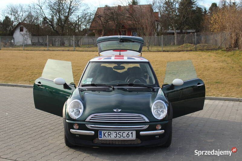 Zielony Używany 2003 Mini Cooper Hatchback | 18 900 zł - Obraz 1/4