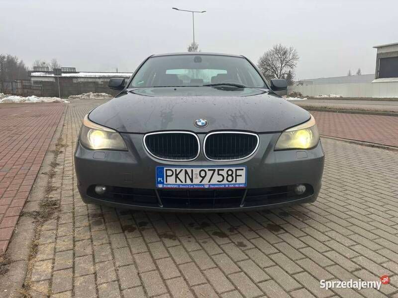 Szary Używany 2004 BMW 545 Shadowline Sedan/Limuzyna | 18 999 zł - Obraz 1/4