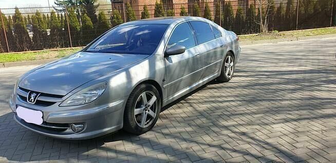 Srebrny Używany 2005 Peugeot 607 Sedan/Limuzyna | 13 400 zł - Obraz 1/4