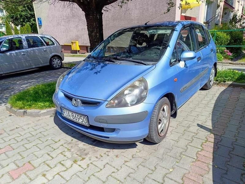 Niebieski Używany 2002 Honda Jazz Hatchback | 4500 zł (Super Cena) - Obraz 1/4