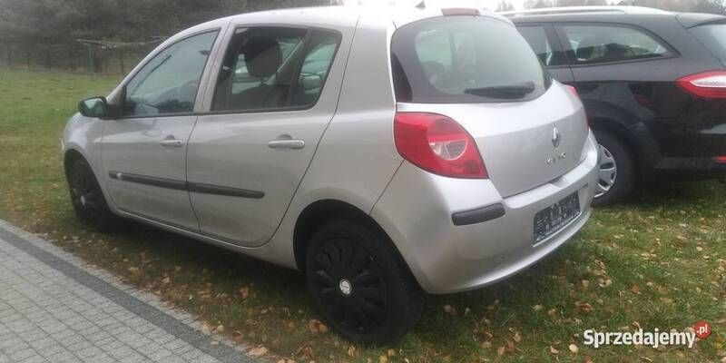 Srebrny Używany 2008 Renault Clio II Hatchback | 10 900 zł (Dość drogi) - Obraz 1/4