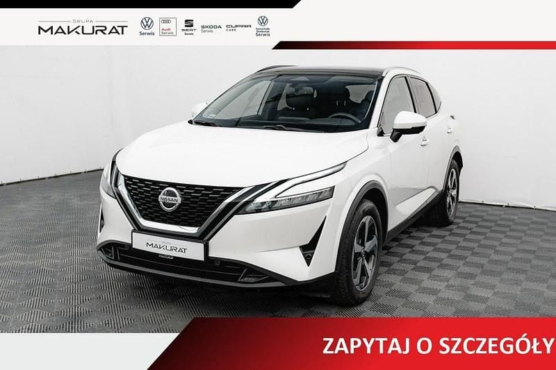 Biały Używany 2021 Nissan Qashqai N-Connecta SUV | 97 850 zł (Uczciwa cena) - Obraz 1/4
