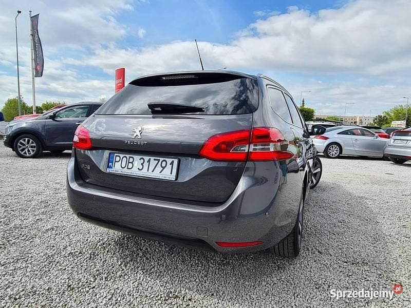 Szary Używany 2017 Peugeot 308 Kombi | 43 900 zł (Uczciwa cena) - Obraz 1/4
