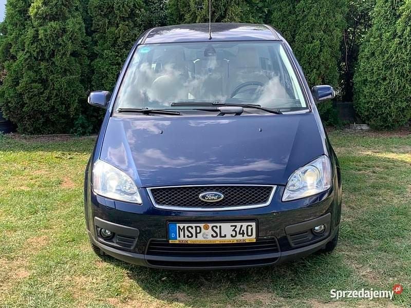 Niebieski Używany 2005 Ford C-MAX Ghia Minivan | 6900 zł (Uczciwa cena) - Obraz 1/4