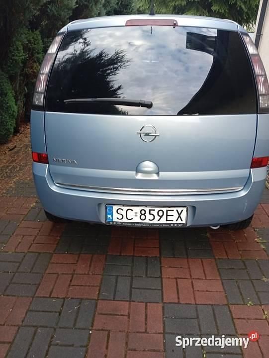 Niebieski Używany 2006 Opel Meriva Minivan | 7300 zł (Dobra cena) - Obraz 1/4