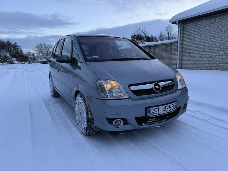 Niebieski Używany 2005 Opel Meriva Minivan | 4500 zł (Uczciwa cena) - Obraz 1/4