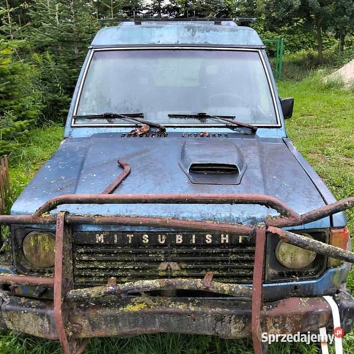 Niebieski Używany 1989 Mitsubishi Pajero SUV | 1600 zł - Obraz 1/4