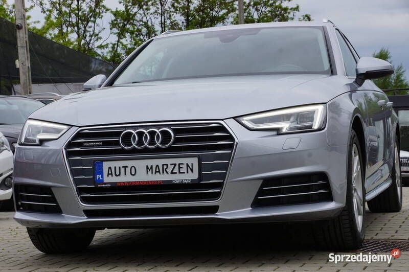 Srebrny Używany 2018 Audi A4 Kombi | 74 700 zł (Uczciwa cena) - Obraz 1/4