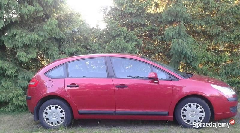 Czerwony Używany 2005 Citroën C4 Hatchback | 7990 zł - Obraz 1/4