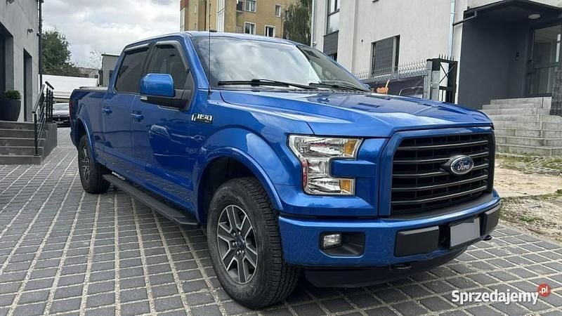 Niebieski Używany 2016 Ford F-150 XLT Pickup | 120 000 zł - Obraz 1/4