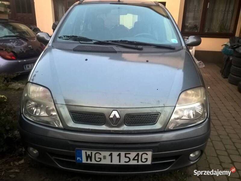 Szary Używany 2000 Renault Scénic Minivan | 2900 zł - Obraz 1/4