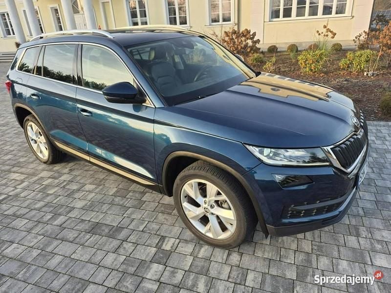 Niebieski Używany 2020 Skoda Kodiaq SUV | 98 900 zł (Uczciwa cena) - Obraz 1/4
