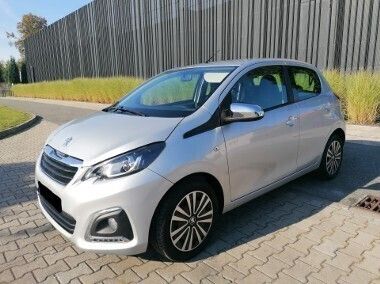 Srebrny Używany 2017 Peugeot 108 Hatchback | 25 900 zł - Obraz 1/4