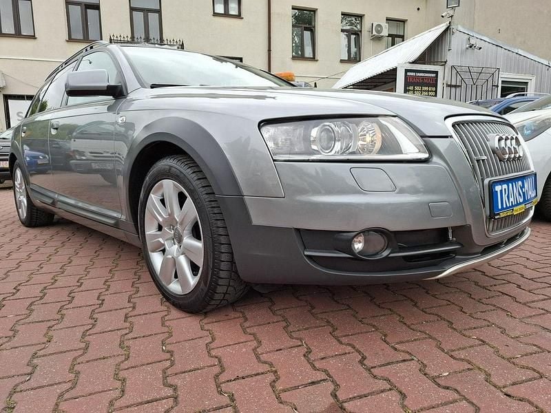 Srebrny Używany 2009 Audi A6 Allroad Kombi | 35 500 zł - Obraz 1/4