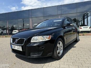 Czarny Używany 2007 Volvo V50 Kinetic Kombi | 18 900 zł - Obraz 1/4