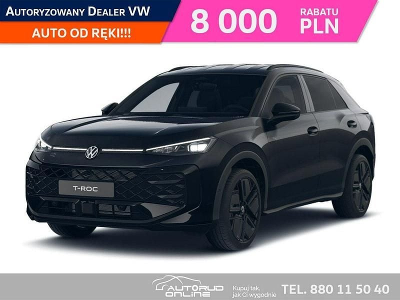 Czarny (metalik) Nowe 2025 VW T-Roc SUV | 176 720 zł - Obraz 1/4