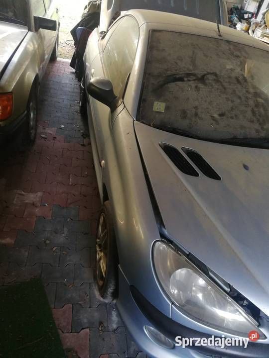 Używany Peugeot 206 2004 Srebrny Kabriolet