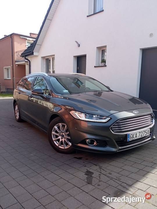 Grafitowy Używany 2016 Ford Mondeo Sedan/Limuzyna | 35 999 zł (Uczciwa cena) - Obraz 1/4