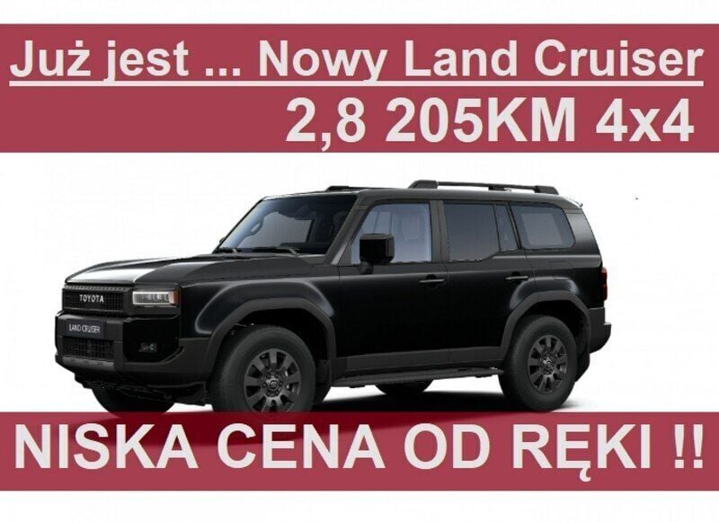 Czarny (metalik) Nowe 2024 Toyota Land Cruiser SUV | 363 000 zł - Obraz 1/4
