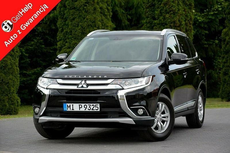Czarny Używany 2016 Mitsubishi Outlander SUV | 55 900 zł (Uczciwa cena) - Obraz 1/4