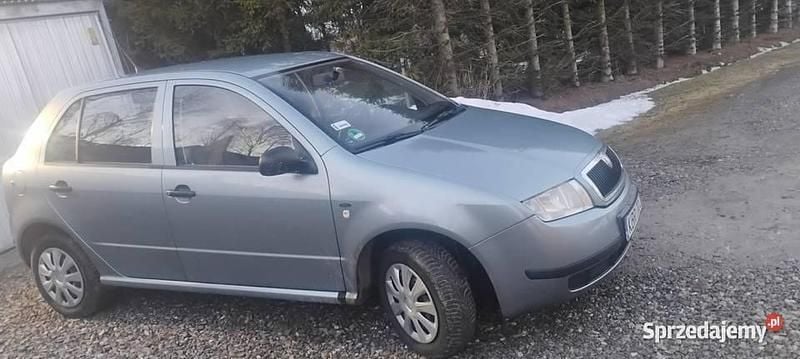 Szary Używany 2002 Skoda Fabia Hatchback | 3500 zł (Uczciwa cena) - Obraz 1/4