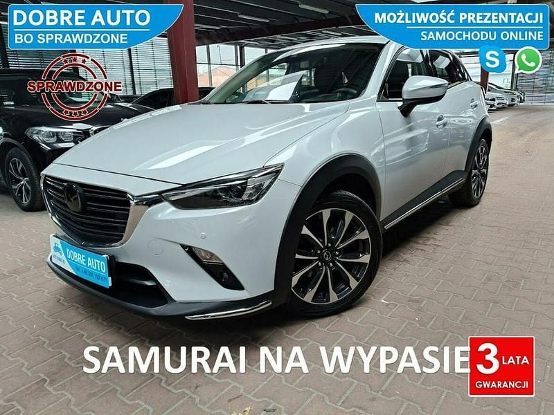 Szary Używany 2018 Mazda CX-3 SUV | 73 800 zł (Dość drogi) - Obraz 1/3
