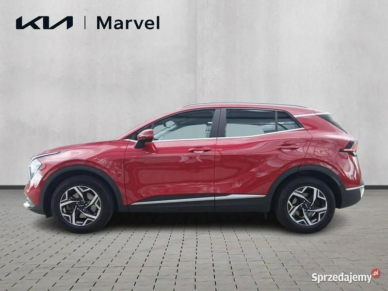 Czerwony (metalik) Używany 2024 Kia Sportage 2 SUV | 113 500 zł (Dość drogi) - Obraz 1/4