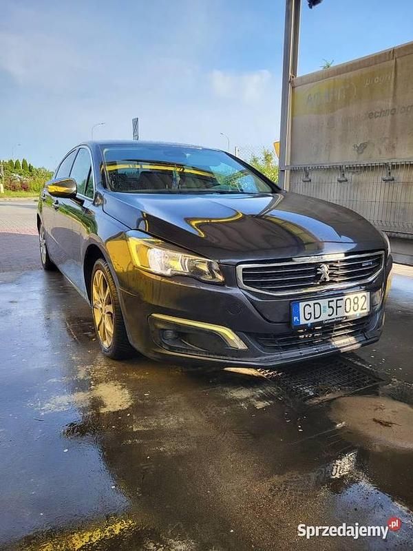 Czarny Używany 2016 Peugeot 508 Allure Sedan/Limuzyna | 33 800 zł (Dobra cena) - Obraz 1/4