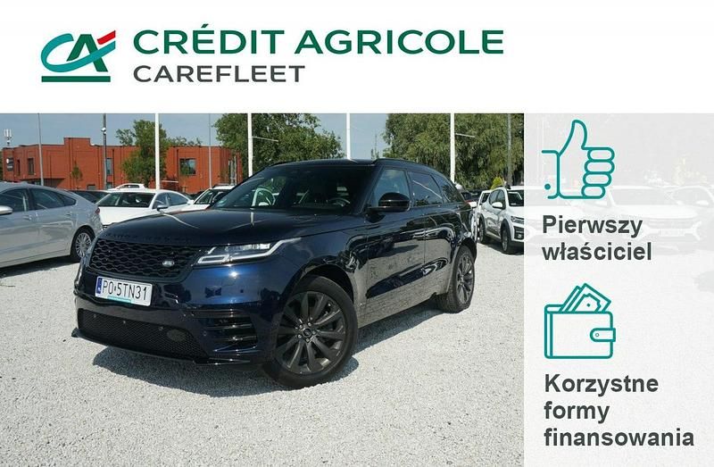 Niebieski Używany 2021 Land Rover Range Rover Velar R-Dynamic SUV | 170 800 zł - Obraz 1/4